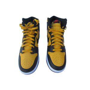 Nike Dunk High Retro Sneakers Black & Yellow Men’s Size 12 new in box